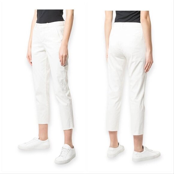 Nili Lotan Montauk Pant in  Eggshell, Size 12, NWT - Picture 1 of 16